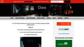What Clixeo.com website looked like in 2020 (3 years ago)