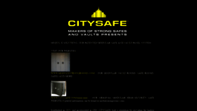 What Citysafe.com website looked like in 2020 (3 years ago)