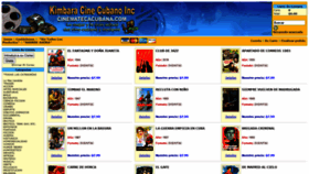 What Cinematecacubana.com website looked like in 2020 (3 years ago)