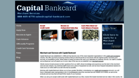What Capital-bankcard.com website looked like in 2020 (3 years ago)