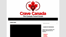 What Cravecanada.com website looked like in 2020 (4 years ago)