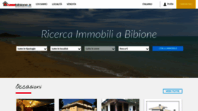 What Casebibione.it website looked like in 2020 (3 years ago)