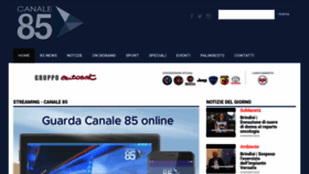 What Canale85.it website looked like in 2020 (3 years ago)