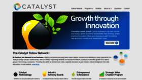 What Catalystadvisors.com website looked like in 2020 (3 years ago)