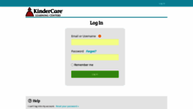 What Classroom.kindercare.com website looked like in 2020 (4 years ago)