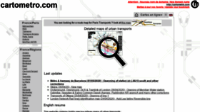 What Cartometro.com website looked like in 2020 (3 years ago)