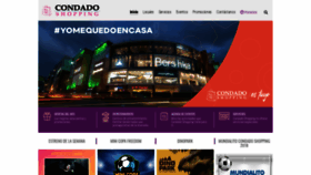 What Condadoshopping.com website looked like in 2020 (3 years ago)