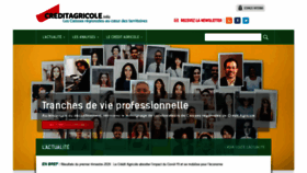 What Creditagricole.info website looked like in 2020 (3 years ago)