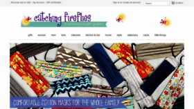 What Catchingfireflies.com website looked like in 2020 (3 years ago)
