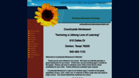 What Countryside-montessori.com website looked like in 2020 (3 years ago)