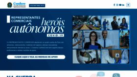 What Confere.org.br website looked like in 2020 (3 years ago)