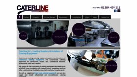 What Caterlineltd.co.uk website looked like in 2020 (3 years ago)