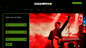 What Championmusic.com.au website looked like in 2020 (3 years ago)
