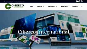 What Ciberco.com website looked like in 2020 (5 years ago)