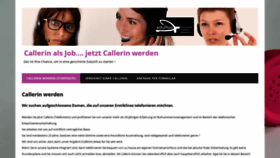 What Callerin.de website looked like in 2020 (4 years ago)