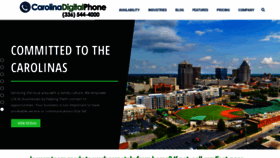 What Carolinadigitalphone.com website looked like in 2020 (3 years ago)