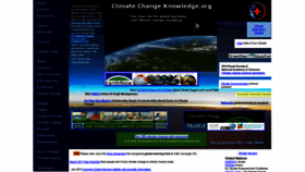 What Climate-change-knowledge.org website looked like in 2020 (3 years ago)