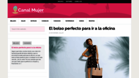 What Canalmujer.com website looked like in 2020 (3 years ago)