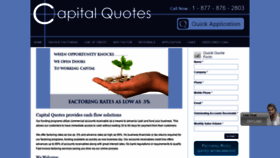 What Capitalquotes.net website looked like in 2020 (3 years ago)