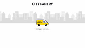 What Citypantry.com website looked like in 2020 (4 years ago)