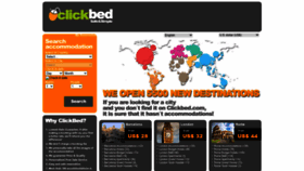 What Clickbed.com website looked like in 2020 (3 years ago)