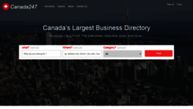 What Canada247.info website looked like in 2020 (3 years ago)