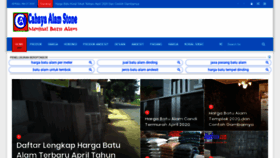 What Cahayaalamstone.com website looked like in 2020 (3 years ago)