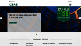 What Cbre.com.au website looked like in 2020 (3 years ago)