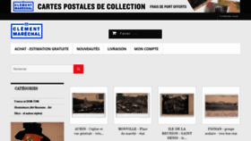 What Cartespostalesdecollection.com website looked like in 2020 (3 years ago)