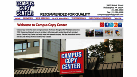 What Campuscopycenter.com website looked like in 2020 (3 years ago)