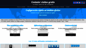 What Contadorvisitasgratis.com website looked like in 2020 (3 years ago)