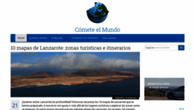 What Cometeelmundo.net website looked like in 2020 (3 years ago)