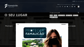 What Cm-vnfamalicao.pt website looked like in 2020 (3 years ago)