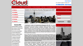 What Cloudsociety.in website looked like in 2020 (3 years ago)
