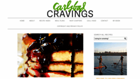 What Carlsbadcravings.com website looked like in 2020 (3 years ago)