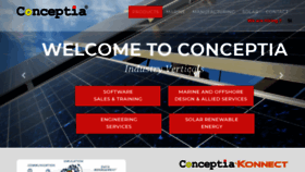 What Conceptia.in website looked like in 2020 (3 years ago)