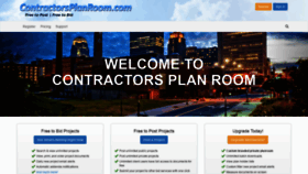 What Contractorsplanroom.com website looked like in 2020 (3 years ago)