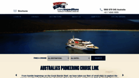 What Coralprincesscruises.com website looked like in 2020 (3 years ago)