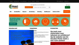 What Colpaertonline.be website looked like in 2020 (3 years ago)