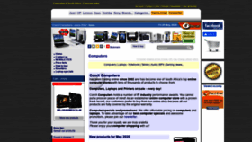 What Comx-computers.co.za website looked like in 2020 (3 years ago)