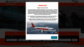 What Conviasa.aero website looked like in 2020 (3 years ago)