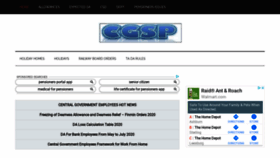 What Cgstaffportal.in website looked like in 2020 (3 years ago)