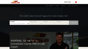 What Carglass.se website looked like in 2020 (3 years ago)