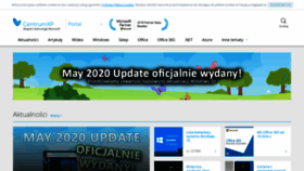 What Centrumxp.pl website looked like in 2020 (3 years ago)