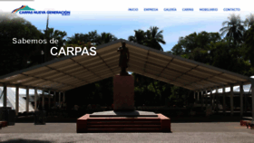 What Carpasnuevageneracion.com.mx website looked like in 2020 (3 years ago)