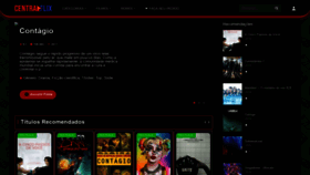 What Centralflix.net website looked like in 2020 (3 years ago)