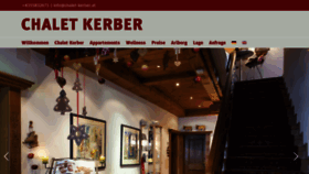 What Chalet-kerber.at website looked like in 2020 (3 years ago)