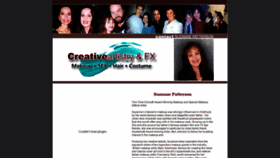What Creativeartistryfx.com website looked like in 2020 (3 years ago)