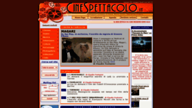 What Cinespettacolo.it website looked like in 2020 (3 years ago)