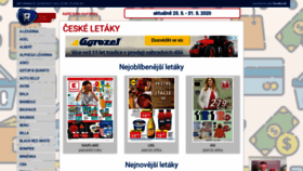 What Ceske-letaky.eu website looked like in 2020 (3 years ago)